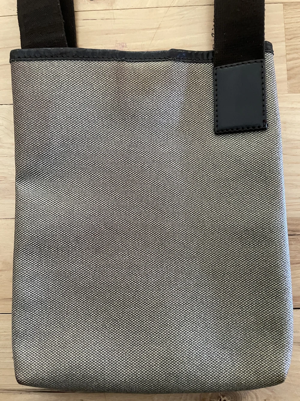 Salvatore Ferragamo Canvas Crossbody Messenger Bag Unisex